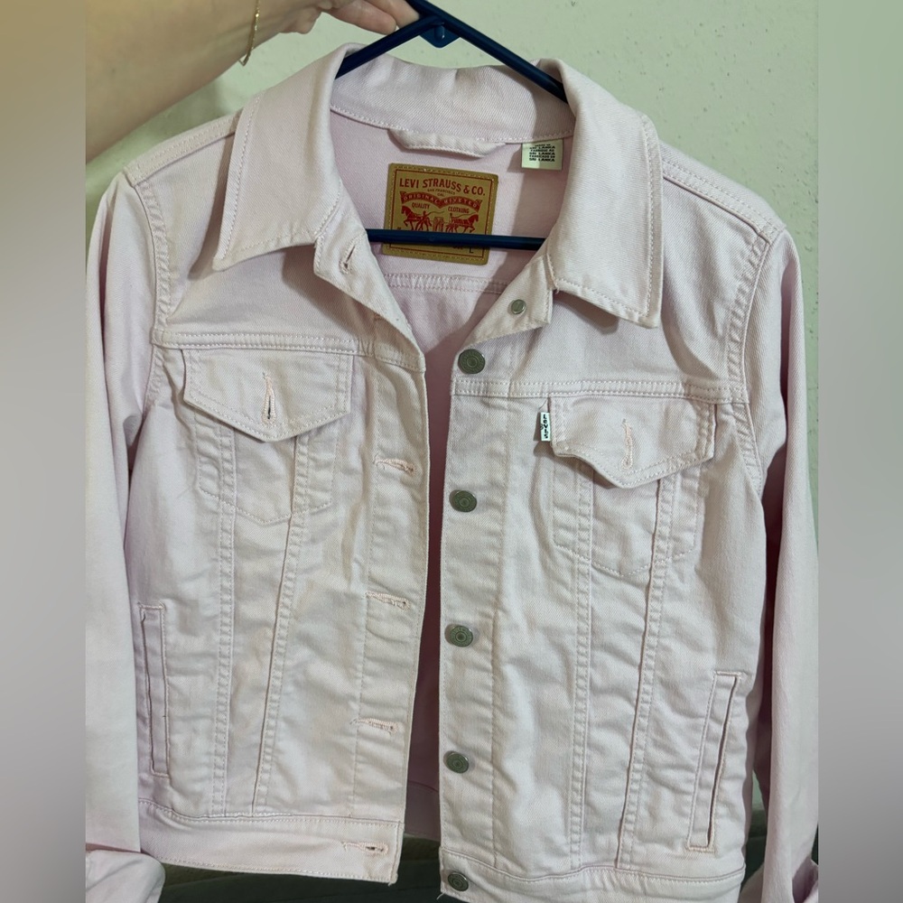 Levi's Pink Denim Jacket